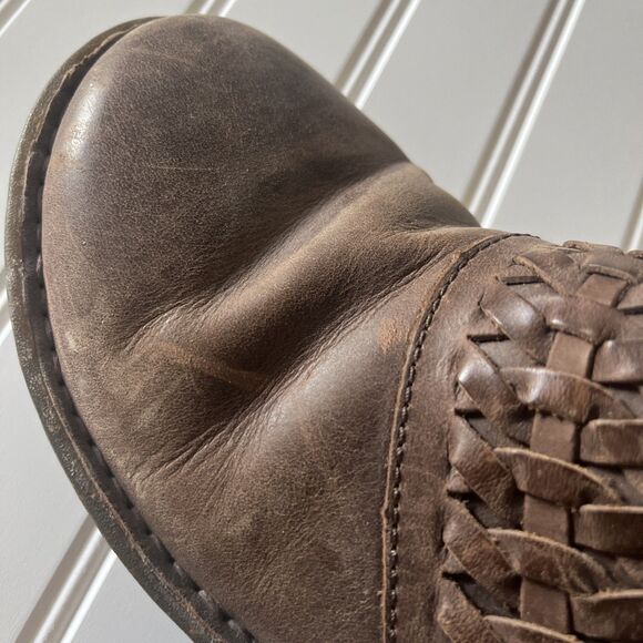 UGG Anila Women's 8 Braided Slip On Shoes/Clogs Brown Leather Lined 1005427 - Picture 11 of 12